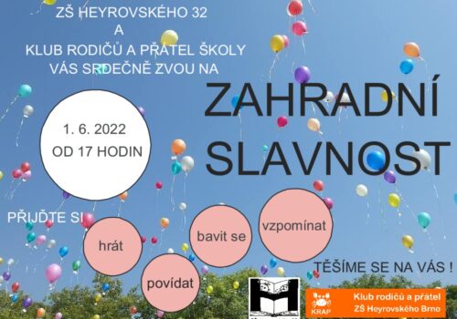 Zahradní slavnost jaro 2022