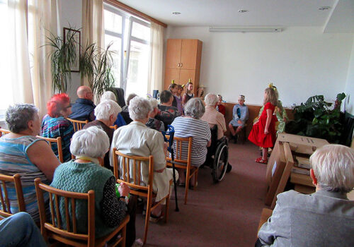 Pension pro seniory plný princezen